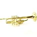 NEW GOLD TONE BAND INSTRUMENT TRUMPET INSTRUMENT CHRISTMAS MAGNET Image