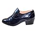 Gorgeous 2 Inch Cuban Heel Men Shoes, Black, Size, 6