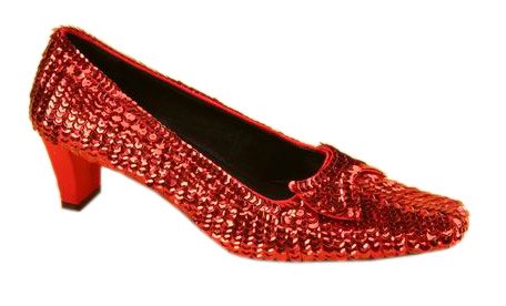 Adult Women's Deluxe Dorothy Shoes (Size:Medium 8)