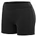 Augusta Sportswear Women's Standard Enthuse Volleyball Shorts, Black, Small