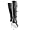 New Rock Nail Buckle Lace Knee