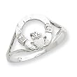Sterling Silver Clauddaugh Ring