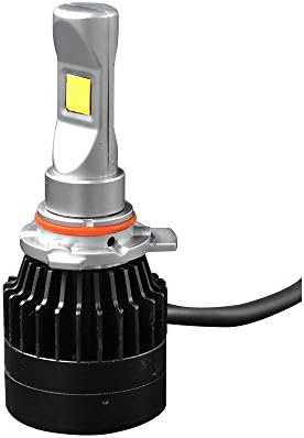 LEUKOS integrated LED car headlight LED auto bulb 9012 Beam 3200 Lumen/ color 5000K / ETI chip - Pack of 2 pcs (1 set)