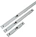 ABUS 07030 34.5-Inch Chrome File Bar 3 Drawer, Grey