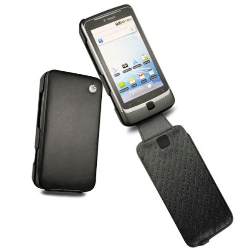 Tradition Noreve etui Leather Flip Case Cuir Noir pour HTC Desire Z