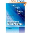 Introduction to Meta-Analysis (Statistics in Practice) by Michael Borenstein, Larry V. Hedges, Julian P. T. Higgins, and Hannah R. Rothstein