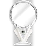 Z'Fogless Power Zoom Fog-Free mirror w/Light