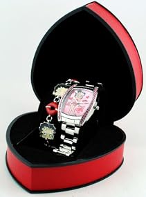 Betty Boop #BBW370BS Women's Watch and Bracelet Gift Set