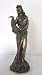 römische Göttin FORTUNA Skulptur ca. 30cm bronziert