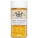 India Tree Yellow Nonpareils, Nature's Colors Party Decoratifs, 2.8 oz.