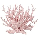 Jardin Coral Shaped Aquarium Fish Tank Decoration Ornament, Pink