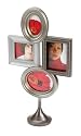 Umbra Minimix Pedestal Frame by Michelle Pietrantonio, Pewter