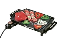 Palson Kansas griddle plate with grease collection drip tray