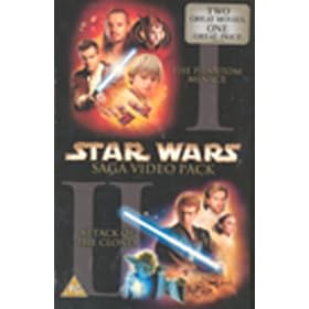 Star Wars: Episode 1 - The Phantom Menace / Episode 2 - Attack Of The Clones [VHS] [1999]