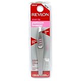 Revlon Platinum Tweezer, Slant Tip (Pack of 2)