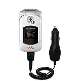 Rapid Car / Auto Charger for the Sony Ericsson W300i - Gomadic Brand w/ TipExchange Technology