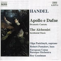 Handel - Apollo e Dafne, Daramatic Canatata / The Archemist, Incidental Music
