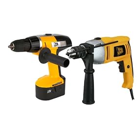 JCB 18V Drilling Twin Pack (18V Cordless 700W Corded) JCBD-CHD18K