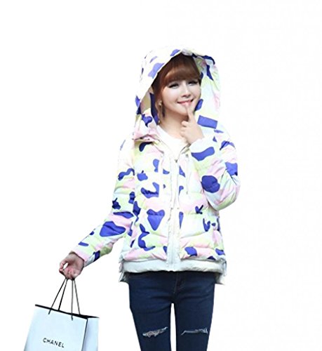 Hee Grand Women's Thicken Fleece Faux Fur Coat