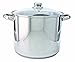 Stainless Steel 32cm Deep Stockpot + Lid (19.5L)