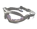 Black Frame Ladgecom Clear Lens Winter Cycling and Running Glasses