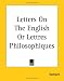 Book Letters On The English Or Lettres Philosophiques