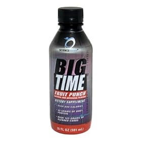 Science Foods Big Time, Fruit Punch, 20 - 20 fl oz (591 ml) bottles