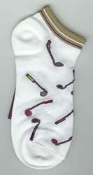 Golf Socks Ladies- All Over Drivers