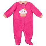 Carter's Terry Zip-up Cupcake Sleep & Play