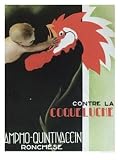 Advertisement for a Medicine Against Whooping Cough, circa 1930 Art Giclee Poster Print by French School, 18x24