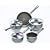 Tefal Essencia Cookware Set, Grey, 5 Piece