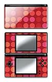 Red Polka Dots Design Decal Protective Skin Sticker for Nintendo DS Lite