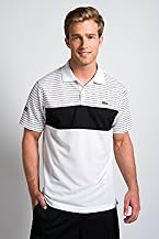Short Sleeve Super Dry Color Block Chest Stripe Polo