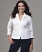 Search : Jones New York Plus Size Shirt, Three-Quarter Sleeve