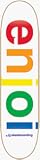Enjoi Spectrum White Complete Skateboard - 7.6 Resin 7 W/ Black Trucks & White Wheels