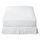 Plush Mattress Pad - White
