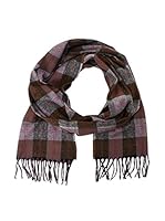 Cesare Gatti Bufanda Seda (Marrón / Gris)