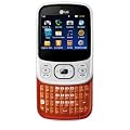 LG C320 Town Handy (2MP Kamera, MP3-Player)  wei�-orange