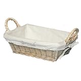 Review ELITEHOUSEWARES  / NATURAL BREAD BASKET-RECTANGULAR