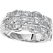 14K Yellow Gold Diamond Bridal Anniversary Band Ring