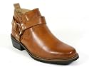 New Mens Brown Chelsea Boots Cowboy Shoes Sizes 7-11 Uk
