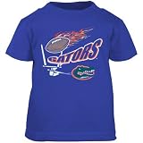 adidas Florida Gators Royal Blue Infant Flaming Football T-shirt