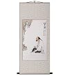 Handmade "Philosopher" Scroll Wall Art Painting