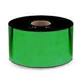 Metallic Streamers 2 in. x 81ft. Roll Green