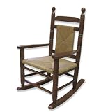 Tennessee Store Front Childrens Oak and Rattan Rocking Chair