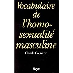 Vocabulaire de l'homosexualit� masculine