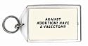Against Abortion? Have A Vasectomy Keychain