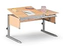 Kettler 272 - Schülerschreibtisch Kid's Comfort, silber