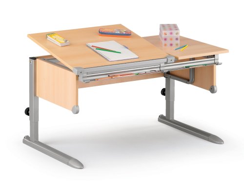 Childrens Toyshop  Spielwaren : Kettler 272 - Schülerschreibtisch Kid's Comfort, silber