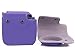 CAIUL Compatible Mini 8 Camera Case Bag with Soft PU Leather Material for Fujifilm Instax Mini 8 8+ 9 Film Camera (Purple)